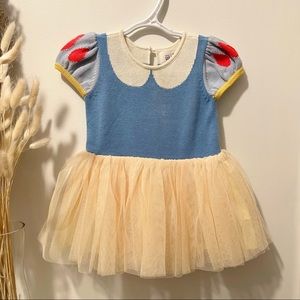 Baby gap white snow dress